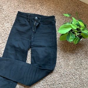 American Eagle High Rise Black Jeans